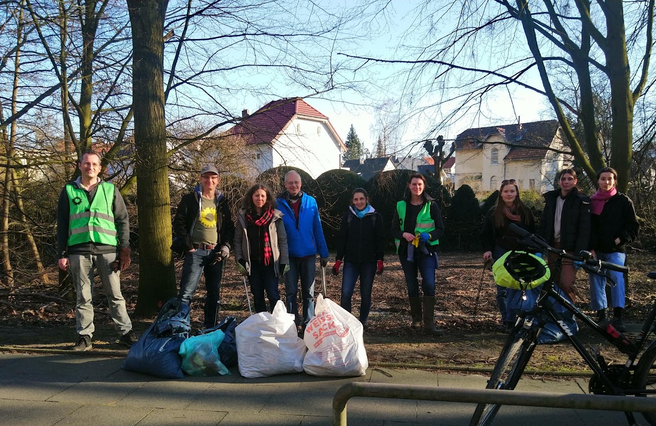 rahlstedter beim frühjahrsputz