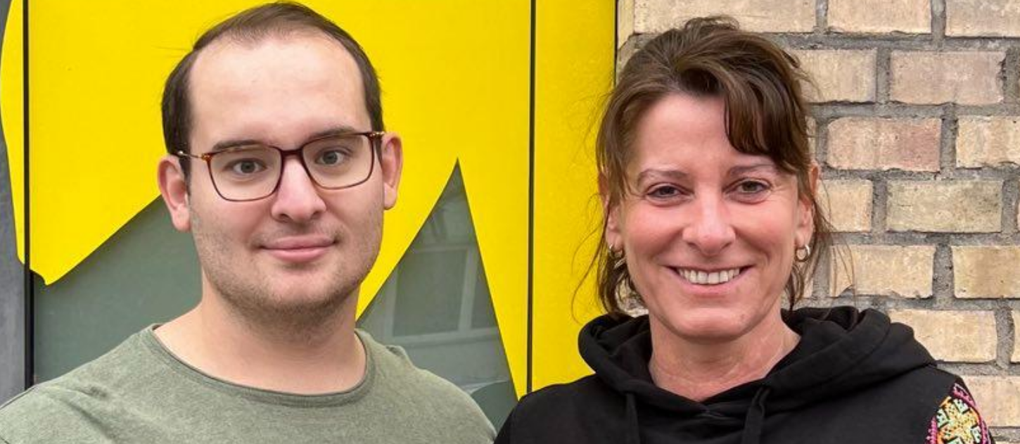 Unser Spitzenduo Katja Rosenbohm und Justin Orbán
